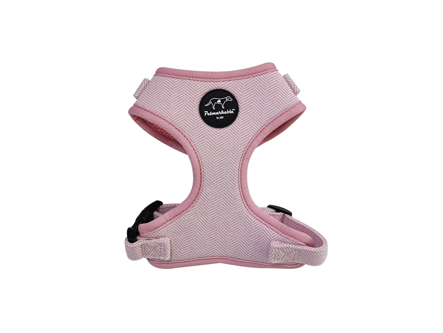 Petmarkable Premium Tweed No-Pull Dog Harness: Featuring Soft Breathable Padded Mesh and Adjustable Straps, Perfect for X-Small, Small, Medium, and Large Dogs, as well as Puppies